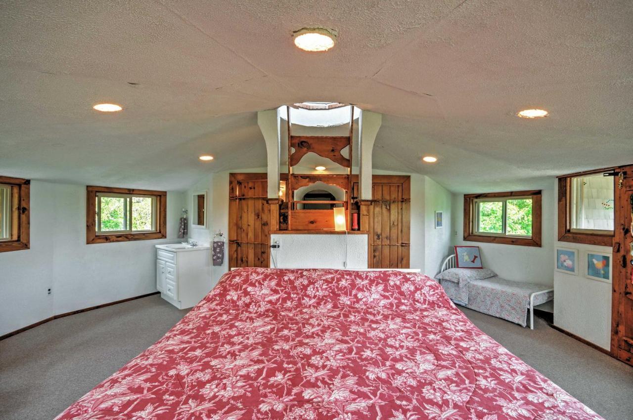 Dragonwood Castle On Waterfront With Stunning View Villa Prospect Harbor Eksteriør billede